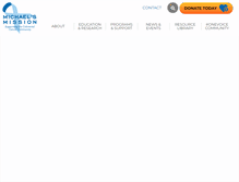 Tablet Screenshot of michaelsmission.org